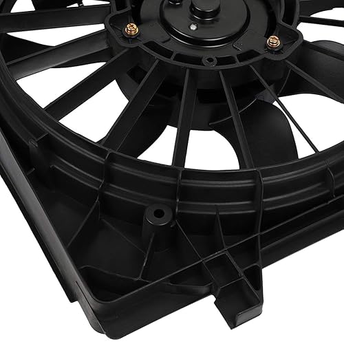 Vista 156 de SCITOO Ventilador de refrigeración del condensador del radiador compatible para Quattro/TT para Passat/Passat CC/Golf/Beetle