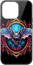 for iPhone 14 Pro Max Case - Australian Bats Design, Glass Back + TPU Inner Shell, Extreme Slimness, Bare-Hand Feel, Military-Grade Protection, Precise Cutouts, Cell Phone Cases for Men Women