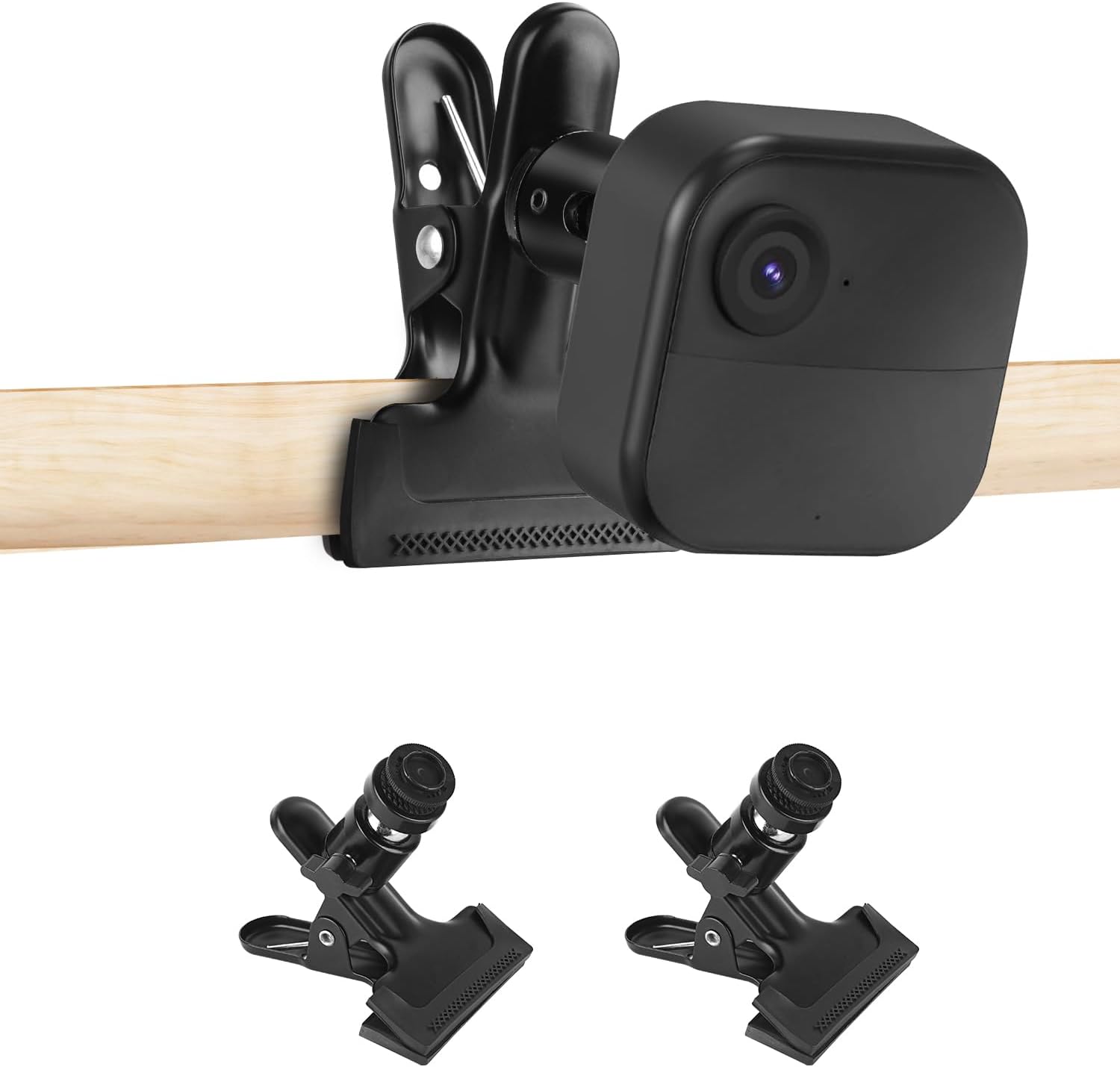 ALERTCAM 2Pack Clip Clamp Mount