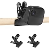 ALERTCAM 2Pack Clip Clamp Mount for Blink Outdoor 2K+ / Outdoor 4 (4th Gen)/ (3rd Gen), Blink XT / XT2, Blink Mini/Mini 2, Metal Clip Holder to Attach Your Camera Anywhere with No Tools