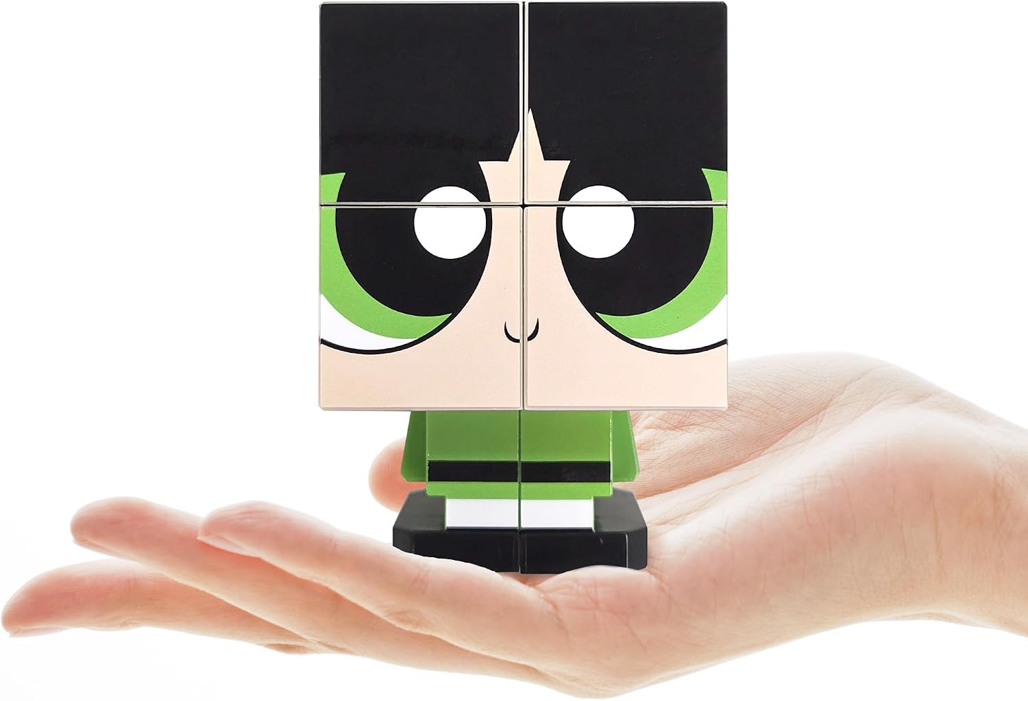 McFarlane Toys- Qubi Buttercup (The Powerpuff Girls) Transforming Cube