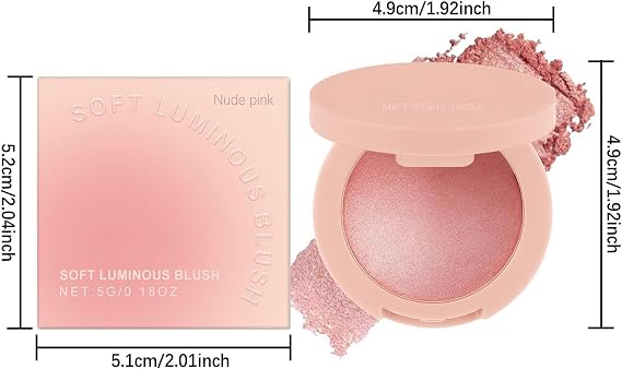 Blush Powder Face Blush Makeup for Cheeks
