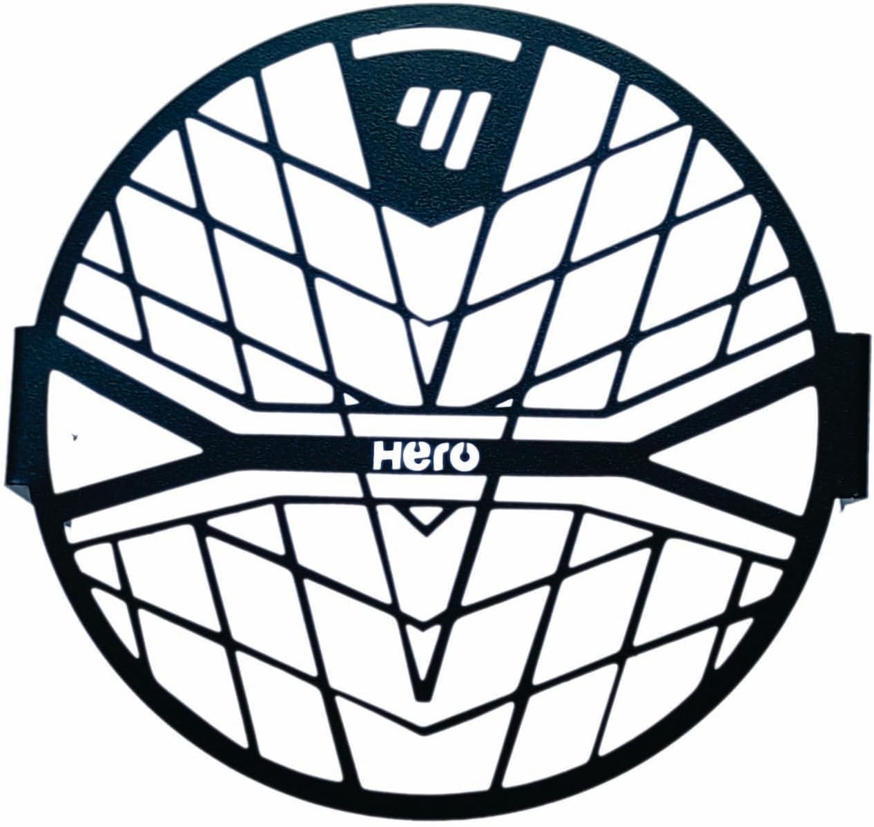 BIKE AUTO ACCESSORIES Hero XPulse 200 Light Cover Guard Headlight Grill Steel for Bike XPulse Bs4 Bs6