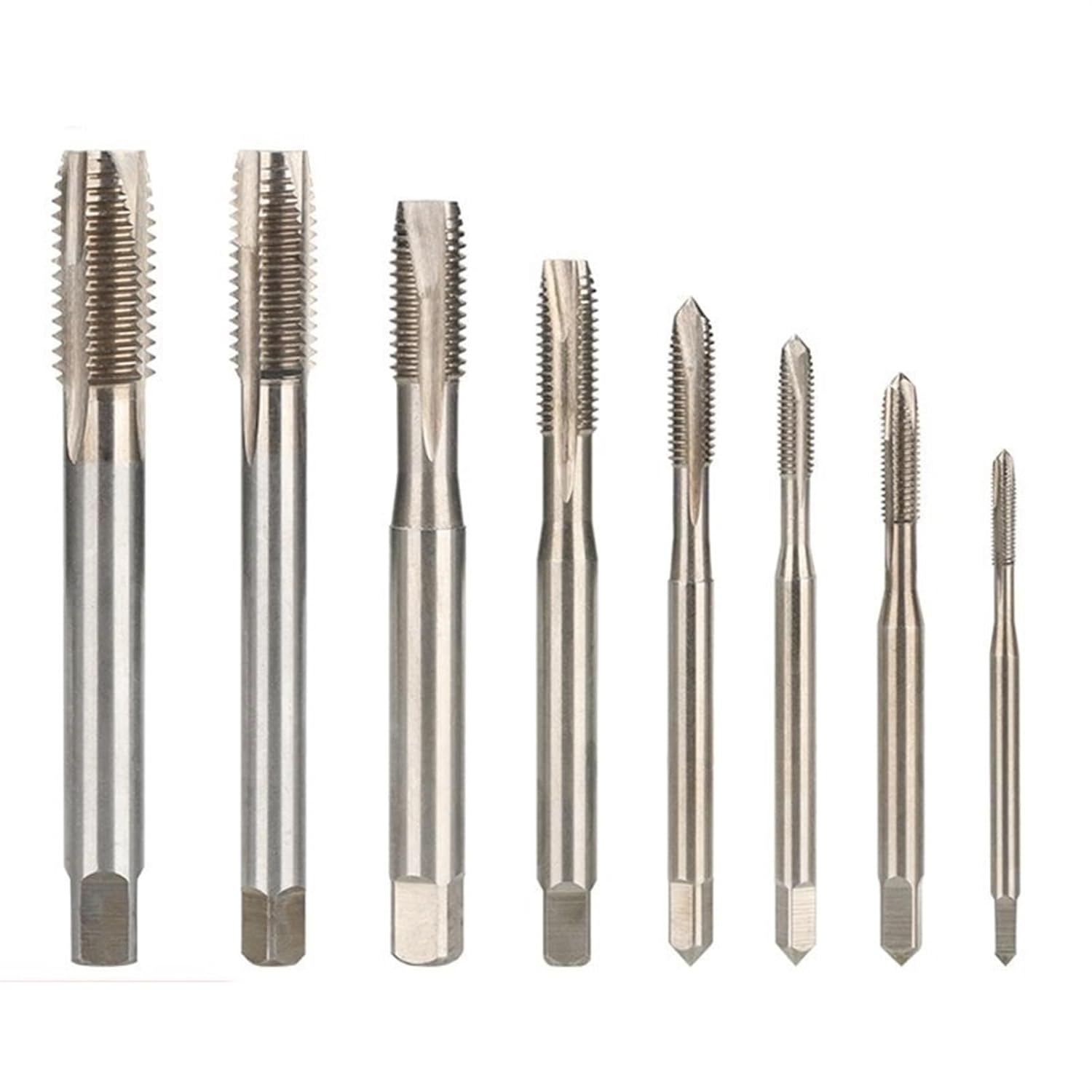 DIN371 Machine Tap with Reinforced Shank M3/M4/M5/M6/M8/M10/M12/M14 Screw Tap Thread Tap Drill Bit Hand Tools 1Pcs(M4X0.7)