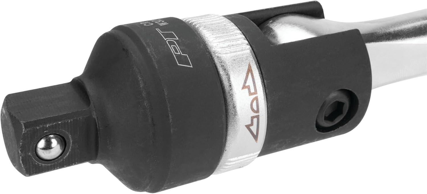 Performance Tool W32124 1/2-in Drive High Torque Flex Handle Home Improvement Hand Tool, Black/Silver, 18-Inches