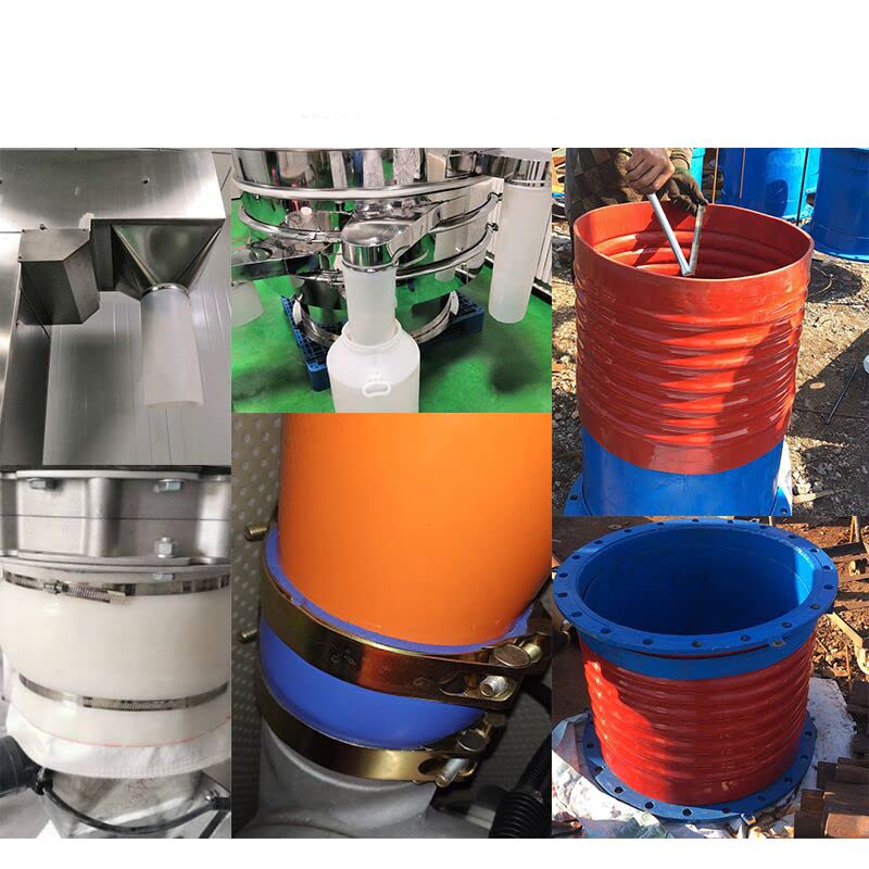Lnanqing-Silicon Tube Tubo de silicona de gran diámetro de 1 metro Tubo de silicona de conexión flexible Junta mecánica circular Tubo de goma de silicona, flexible y resistente al calor