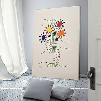 パブロ・ピカソ、Portrait of J. R. with Roses パブロ・ピカソ、Portrait of J. R. with Roses Pablo Picasso