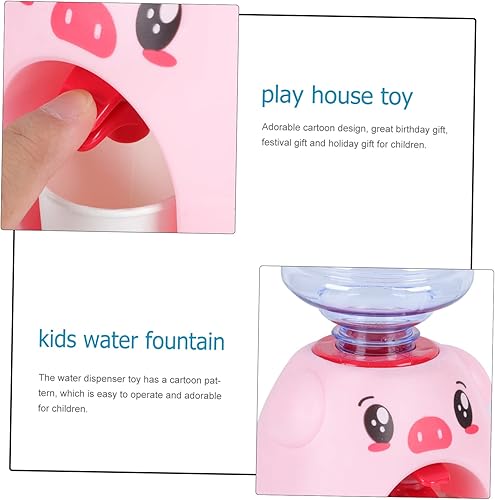 Miniatura 4 de ERINGOGO 6pcs Simulation Water Dispenser Childrens Toys Childrens Toys Toddler Toy Miniature Life Play Scene Model Drinking Fountain Mini Water