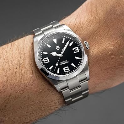 BY BENYAR Pagani Design Mens Watches Japanese Movement Sapphire Glass Stainless Steel Automatic Watches 200M Waterproof Diving Watch Gifts for Men PD-1692