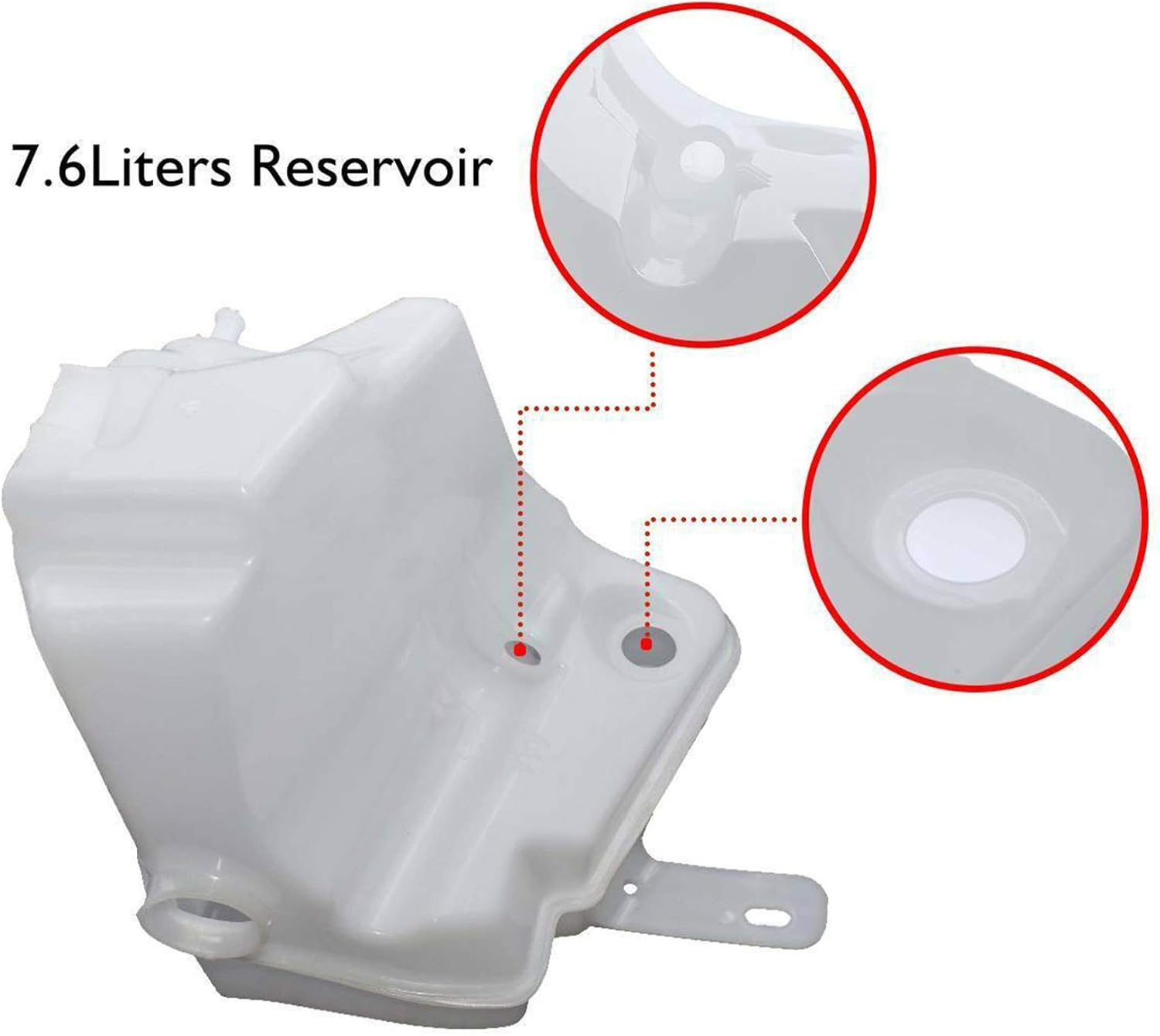 labwork Windshield Washer Fluid Reservoir Tank Replacement for ML320 ML350 ML430 ML500 ML55 AMG 1638690820 7.6 Liters