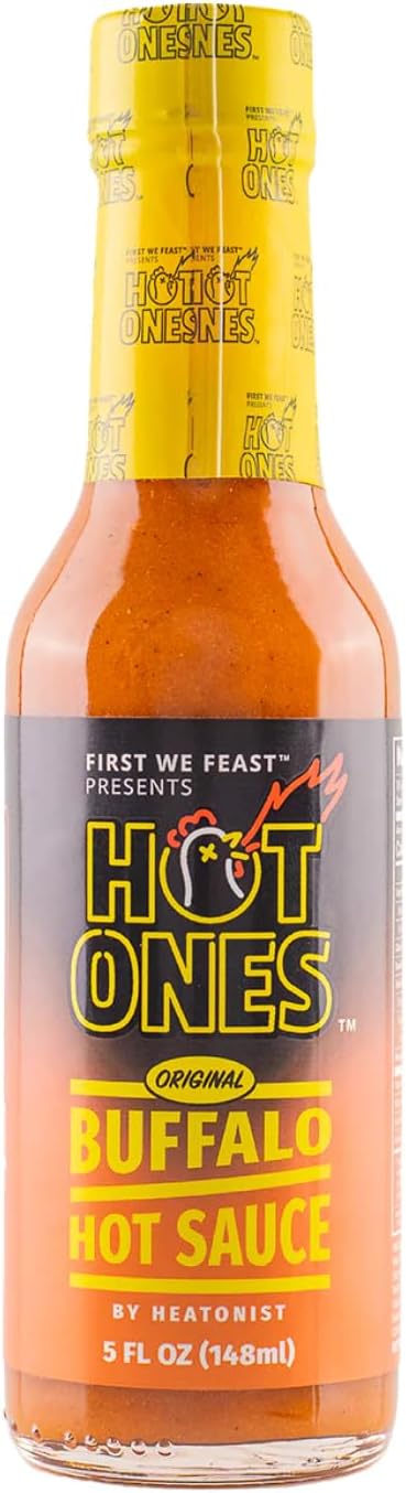 Buffalo Sauce, Mild Hot Sauce With Flavors of Cayenne Pepper Mash, Molasses & Smoked Paprika, Made With All Natural Ingredients, 5 fl oz Bottle (1-Pack)
