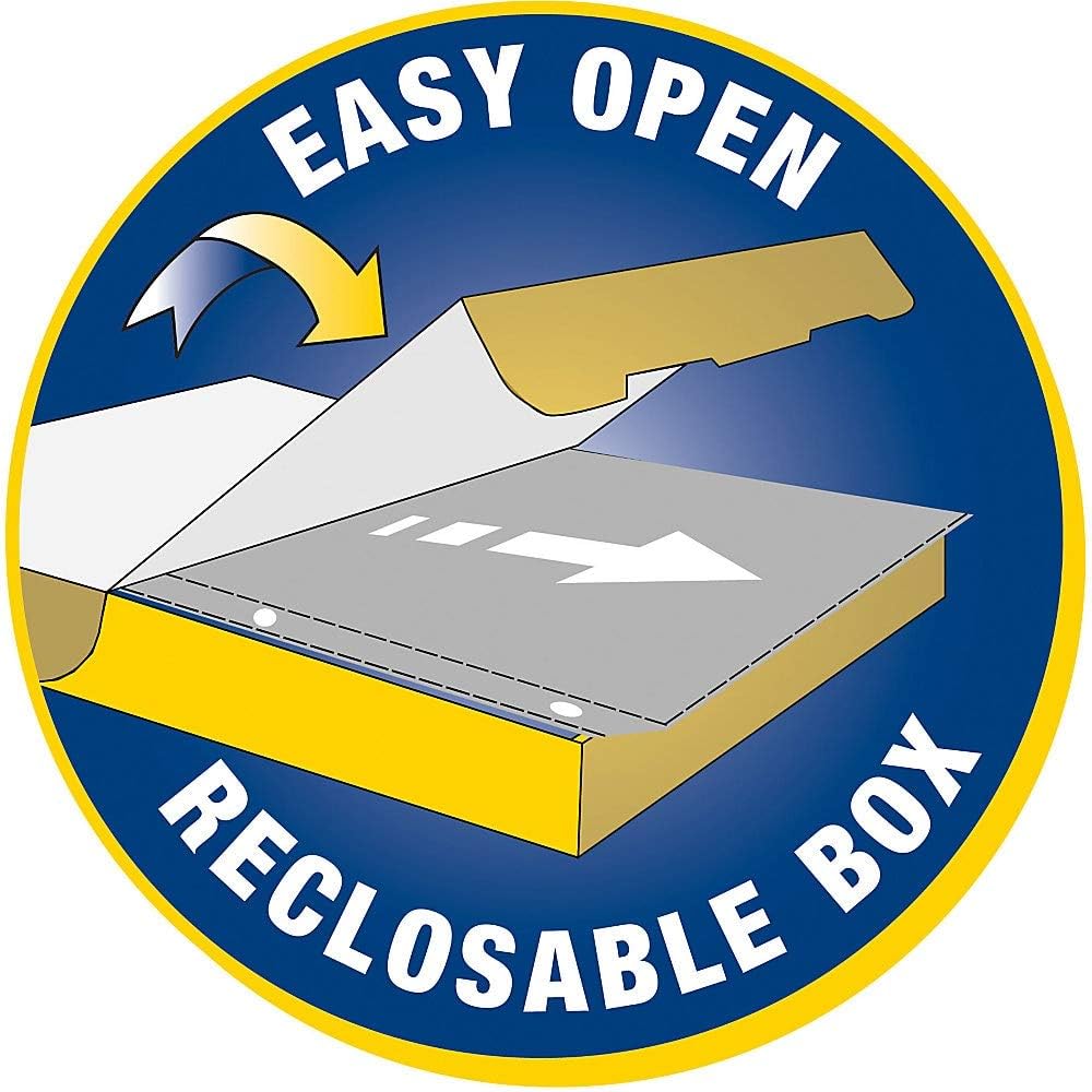 C-Line Self-Adhesive Binder Label Holders for 1-1/2" Ring Binders, 1" x 2-13/16", 12 per Pack (70013) : Office Products