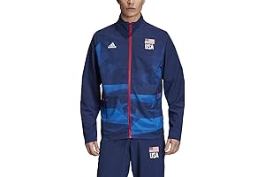adidas Men's USA Volleyball Warm-up Jacket: The Perfect Gear for Volleyball Enthusiasts