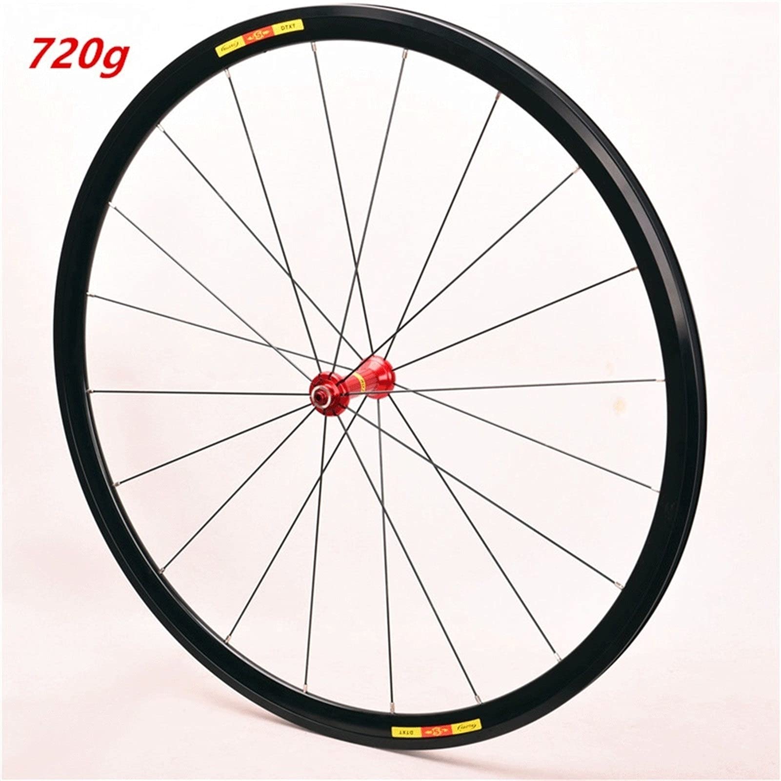 Set di Ruote per Bici da Strada 700c Ruota Anteriore Posteriore della Bicicletta 28 Pollici Cerchio in Lega A Doppia Parete 30mm Freno C/V 8-11 velocità Cassetta QR 1560g
