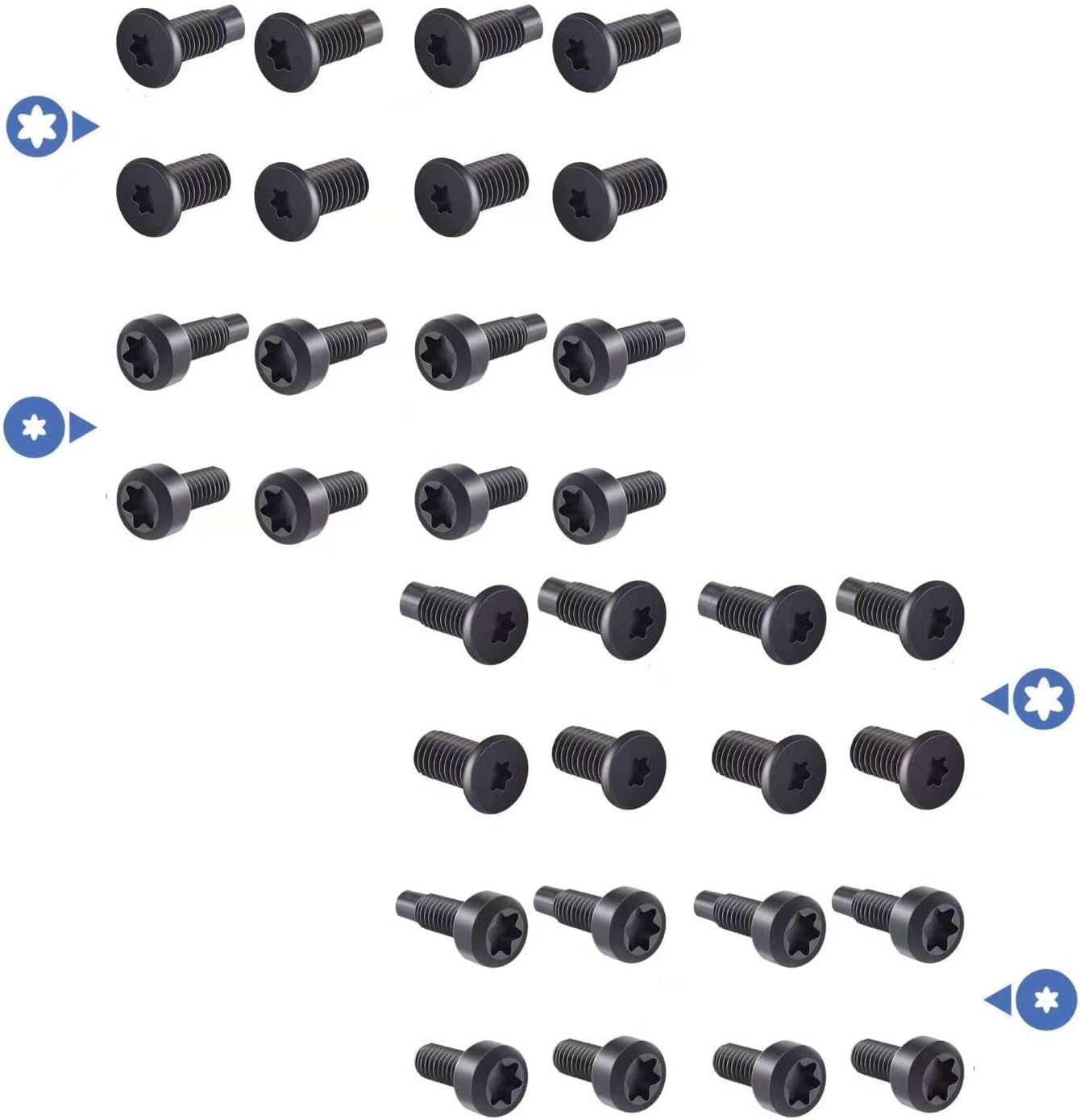 Ring Doorbell Screws, Replacement Security Screws Compatible with Video