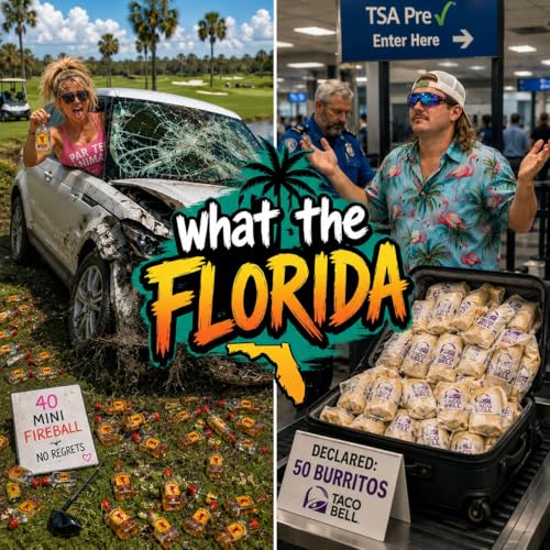 What The Florida: Golf Fire Ball & Burrito Suitcase