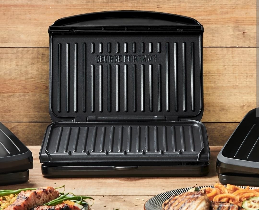 Bandeja De Goteo ORIGINAL Para Parrillas George Foreman - Modelos 10814, 10853, 1218 (plástico Negro)