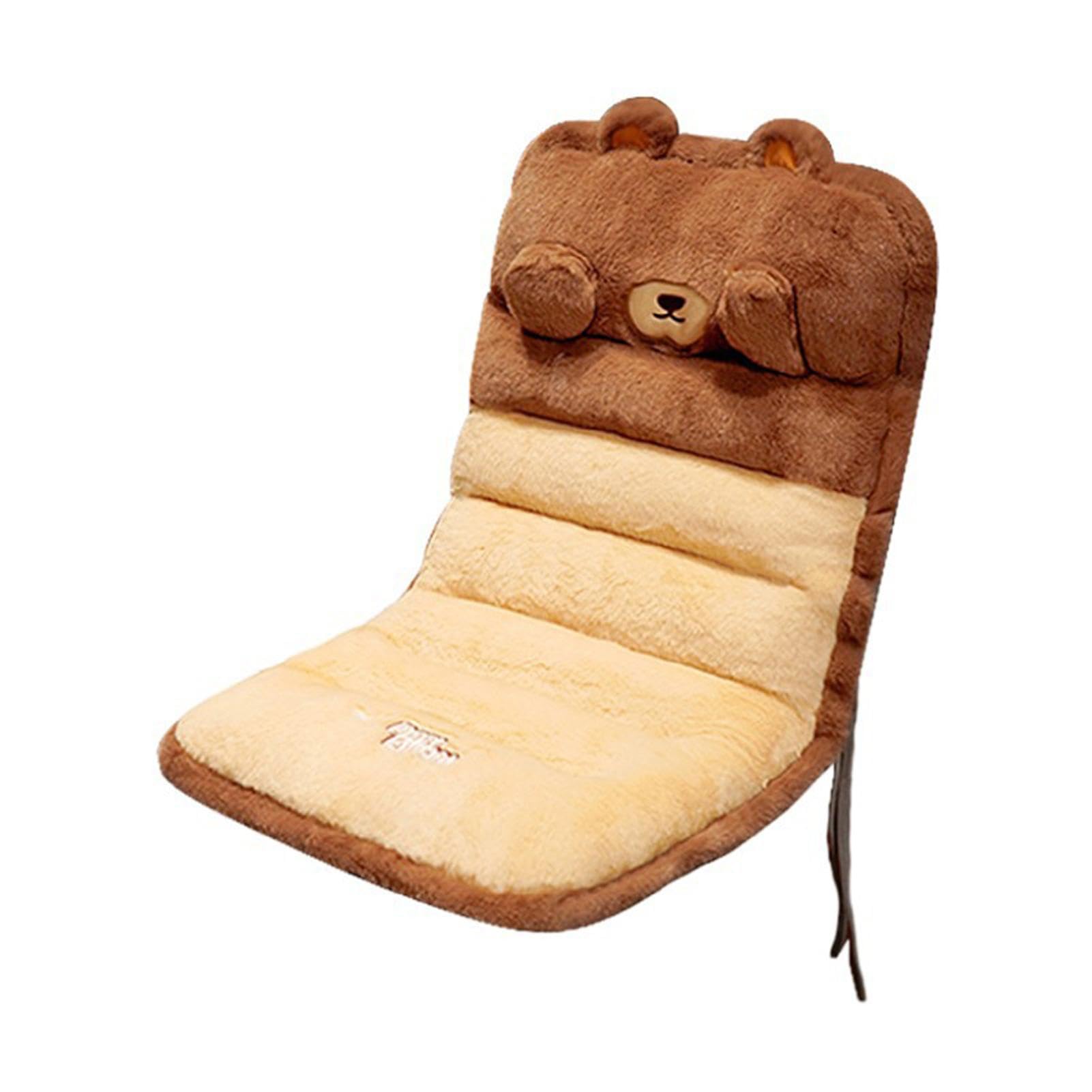 Set di cuscini per seggiolino auto in peluche, fodera per cuscino del | sedile caldo | Set coprisedili anteriori per animali | Imbottitura protettiva per sedile comfort Protezione invernale per cam