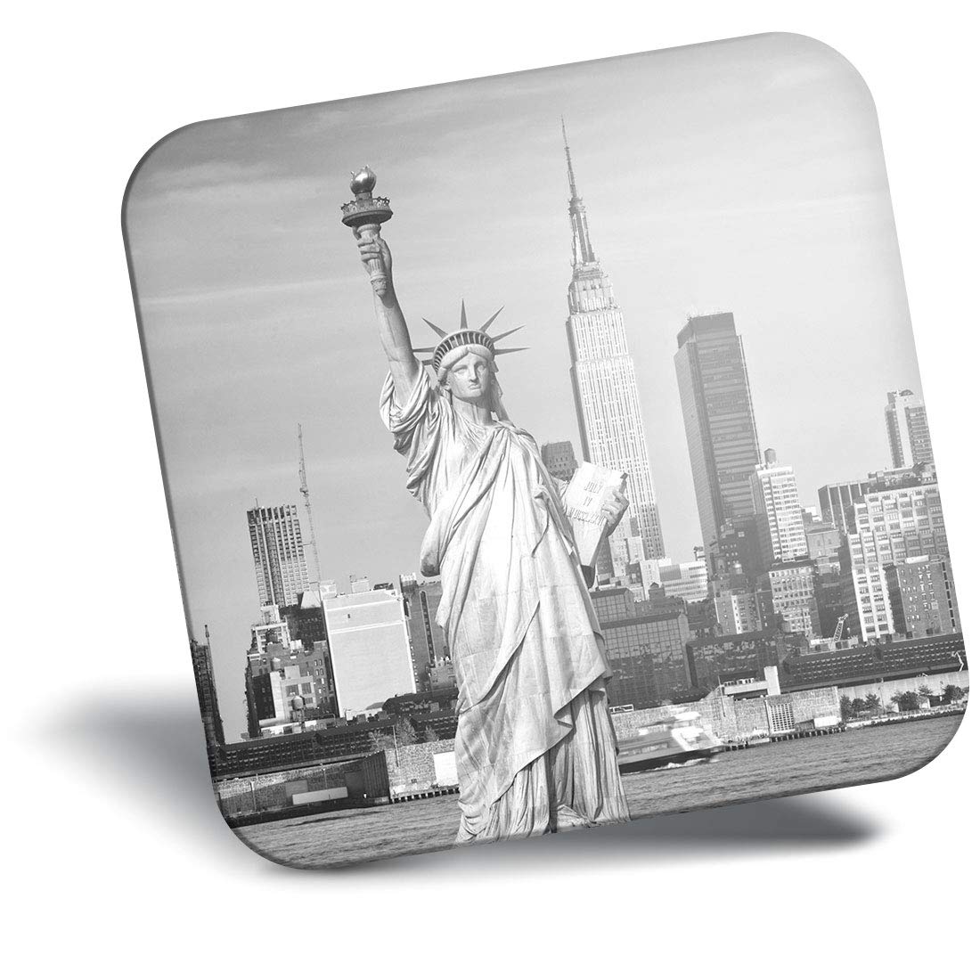 Destination Vinyl Ltd Fridge Magnet - Statue Of Liberty New York City Nyc 13259
