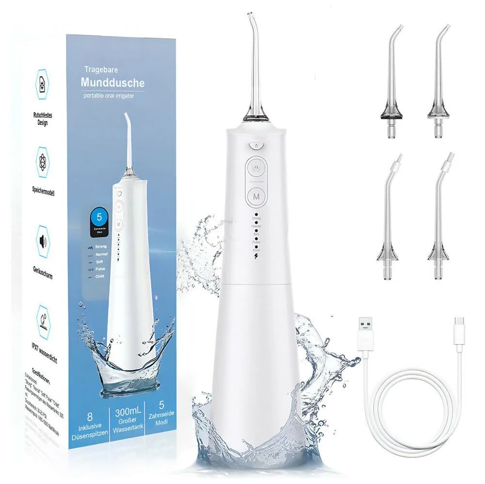 Oryzom Irrigador dental (Negro)