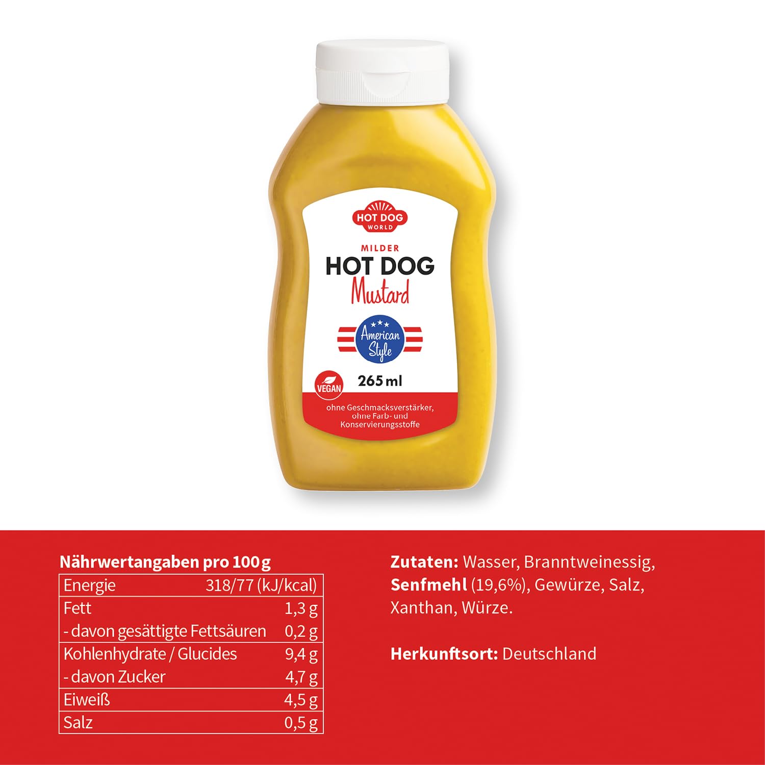 HOT DOG WORLD Hotdog-Partypaket American Style 12 Hot Dogs