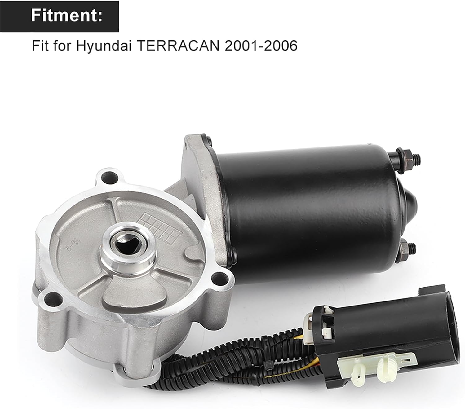 Transfer Case Motor 47303H1000 47303H1001 Aluminum Alloy Transfer Control Motor Replacement Precise Manufacturing Fit for Terracan 2001‑2006