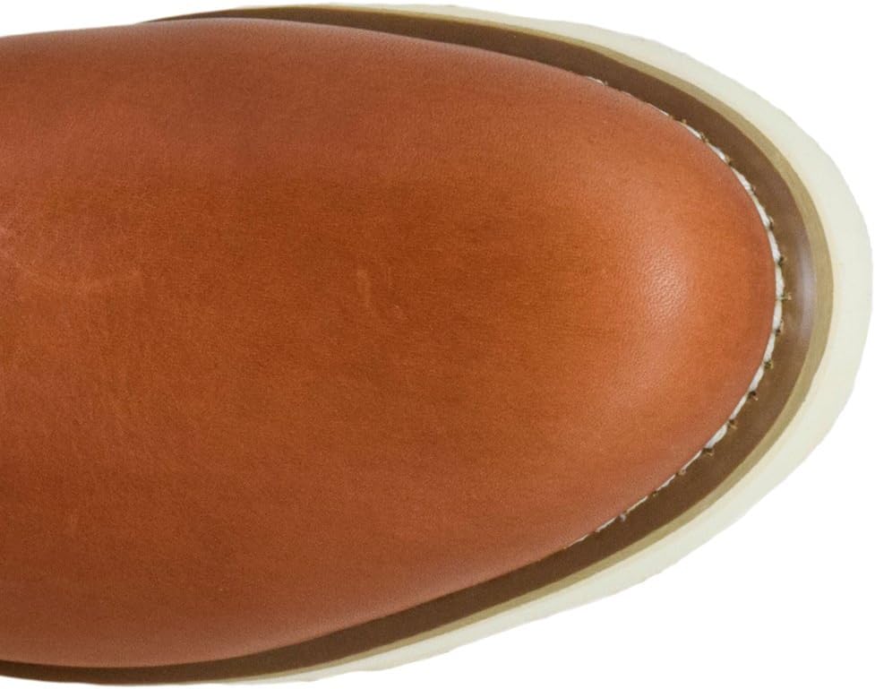 Golden Fox 12" Work Boot Pull On Wellington Wedge Lightweight Outsole for Construction Farming and Ranching - Image 5