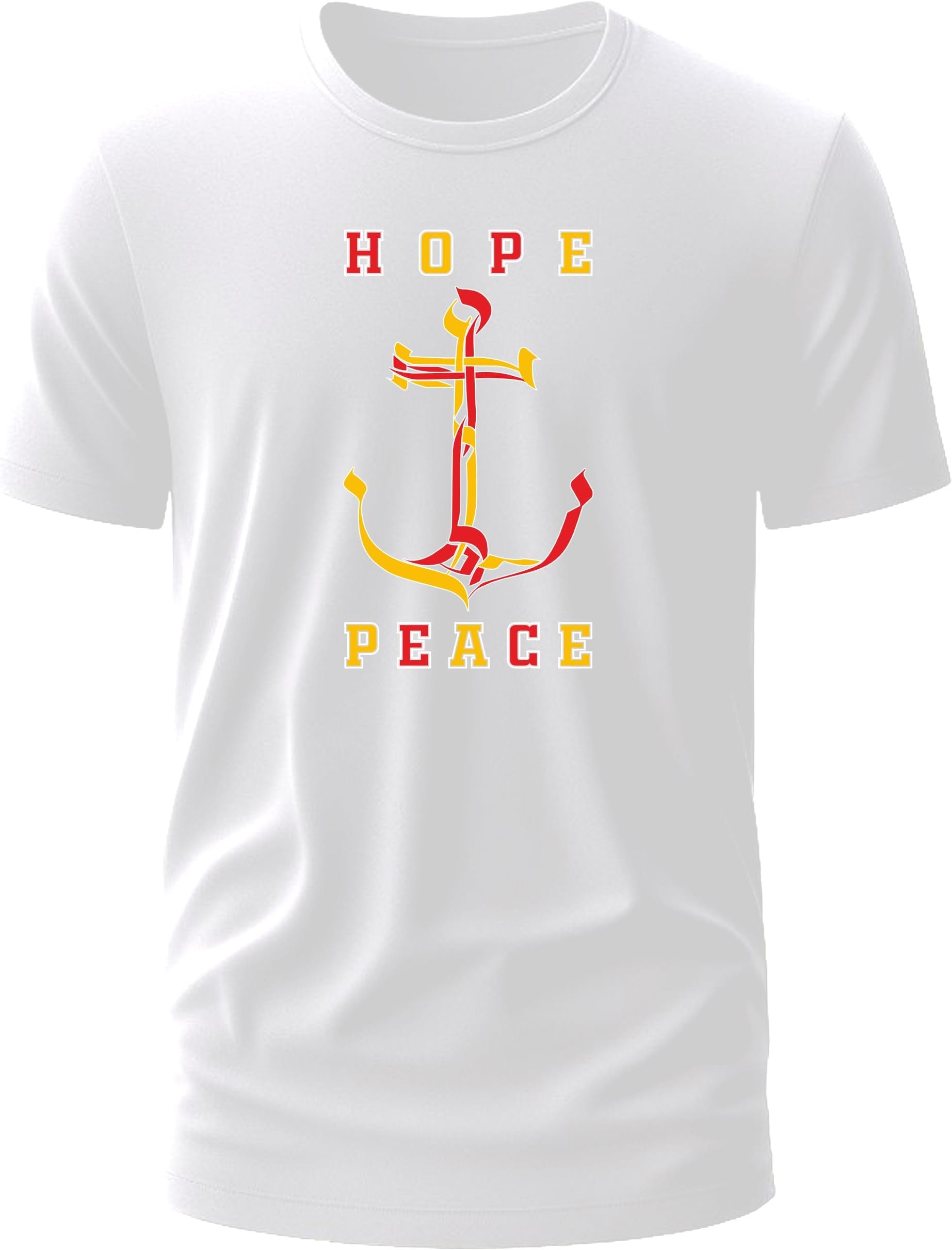 GenericHope Peace T-Shirt | Christian Religious Tees | Unisex Christian T-Shirts | Faith Based Apparel | Christian Gifts | Spiritual Elevation