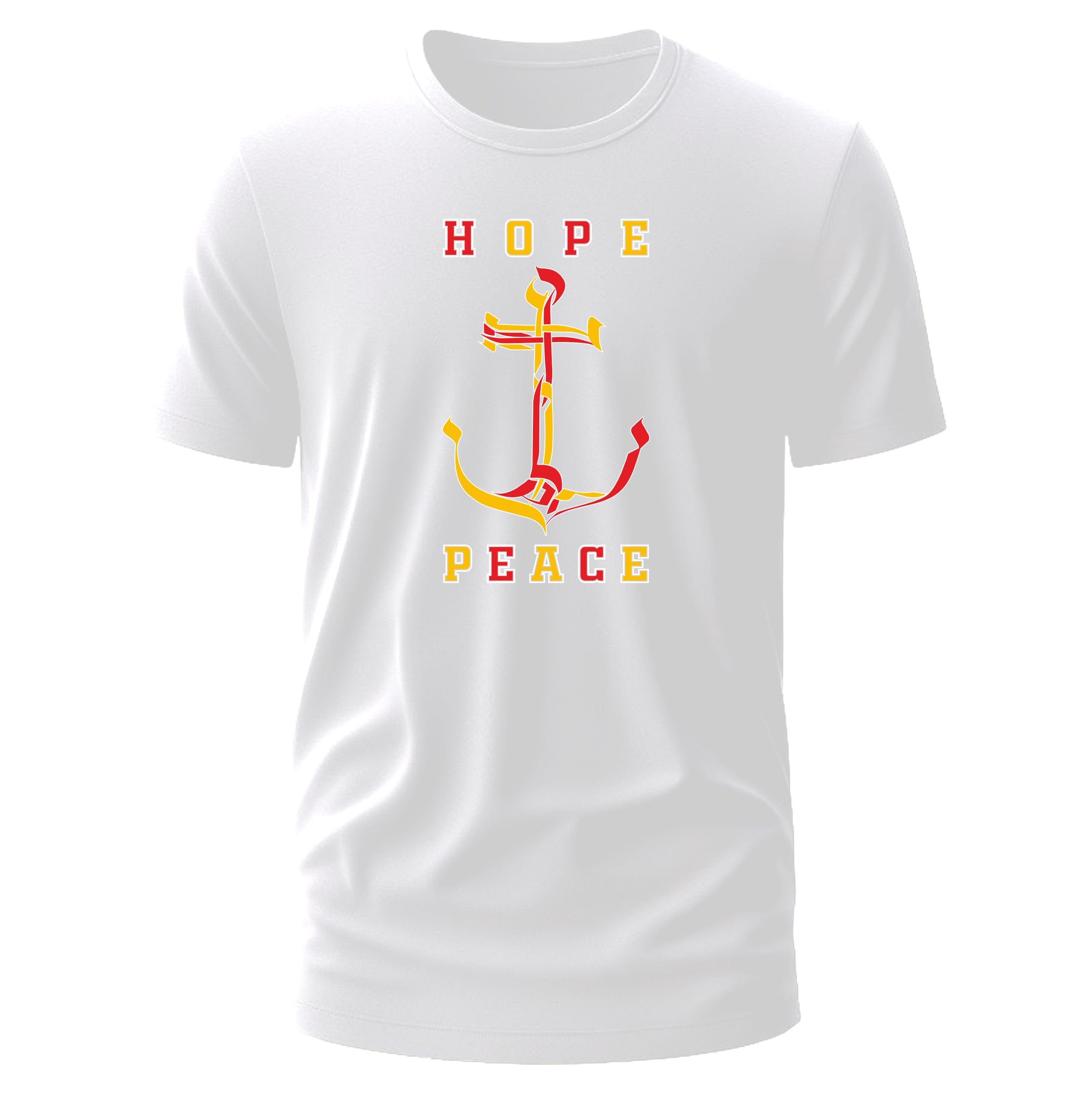 GenericHope Peace T-Shirt | Christian Religious Tees | Unisex Christian T-Shirts | Faith Based Apparel | Christian Gifts | Spiritual Elevation