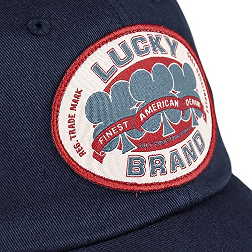 Image of Lucky Brand Classic Cotton Adjustable | Dad Hat | Baseball Cap | Golf | Fishing | Low Profile | 5 Panel Design