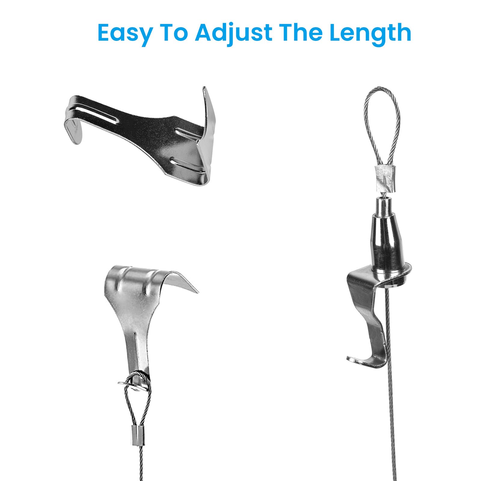 EAI Moulding Hook For Dado Picture Rail - 3.2 .8cm Pack Of 10 - View #7
