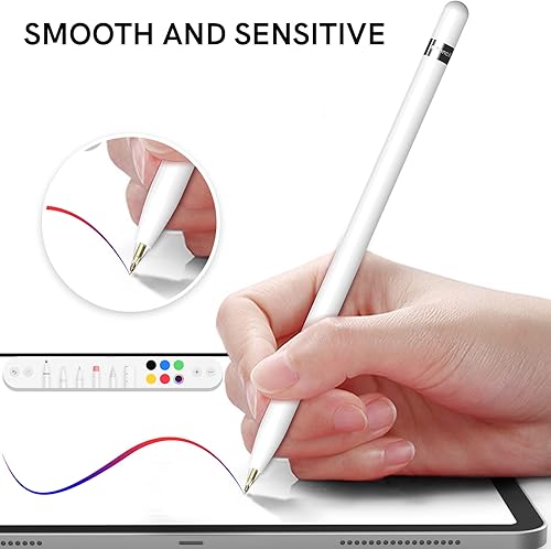 Miniatura 5 de Delidigi Paquete de 3 puntas de repuesto compatibles con Apple Pencil Pro2 generación1 generaciónUSB C, accesorios de punta fina para iPencil