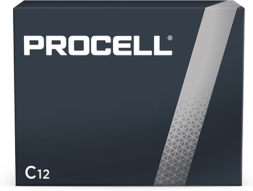 Baterías Duracell Procell, 12, Negro, 12