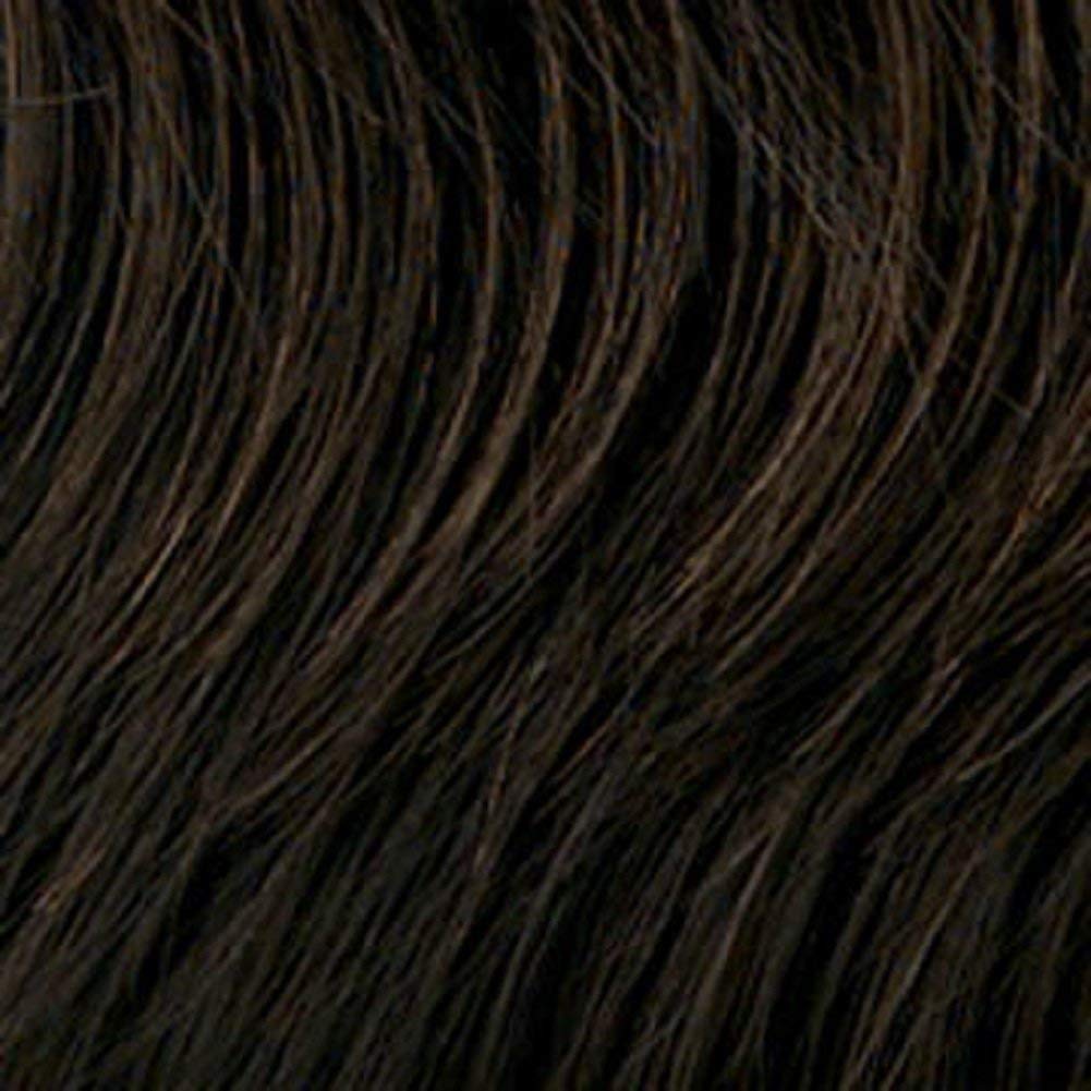 hairuwear Eva Gabor Acclaim Short Layered Petite Size Comfort Cap Wig, Dark Chocolate Mist