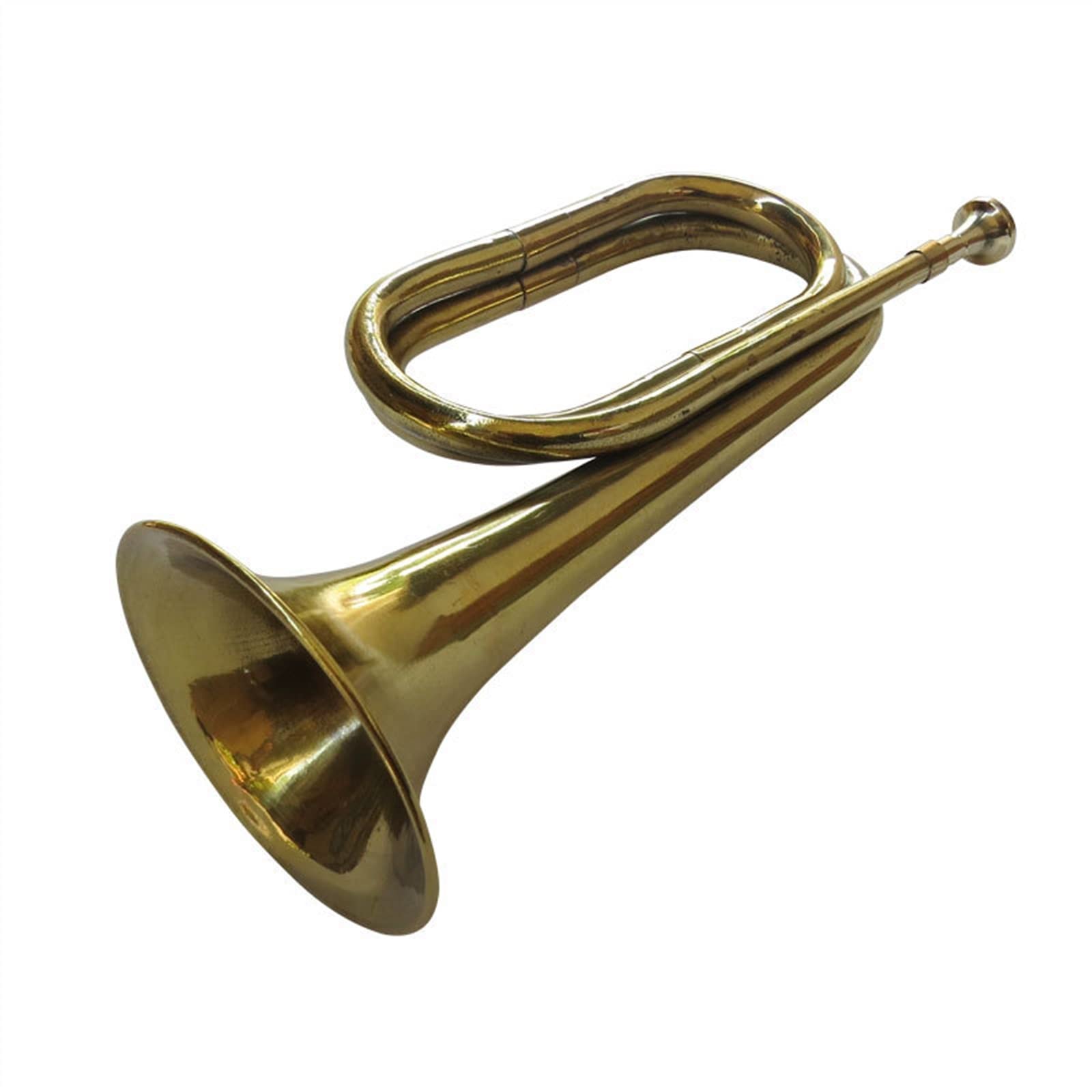 TSTS Corno in Lega di Rame Young Pioneer Bugle Charge Bugle Trumpet Horn Youth Horn Strumento A Fiato Studenti Bugle