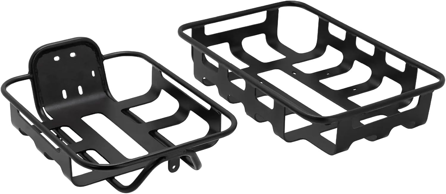 Lectric eBikes Front and Rear Bike Basket Cargo Package