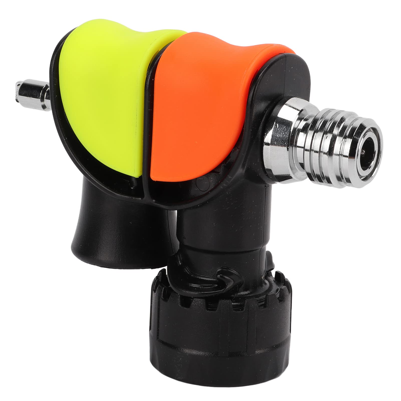 Cicalino per Immersione a Doppia Frequenza Allarme Subacqueo Ecoscandaglio da 125 a 130 DB Generatore Acustico di Segnale Gas con Interfacce in Acciaio Inossidabile per S