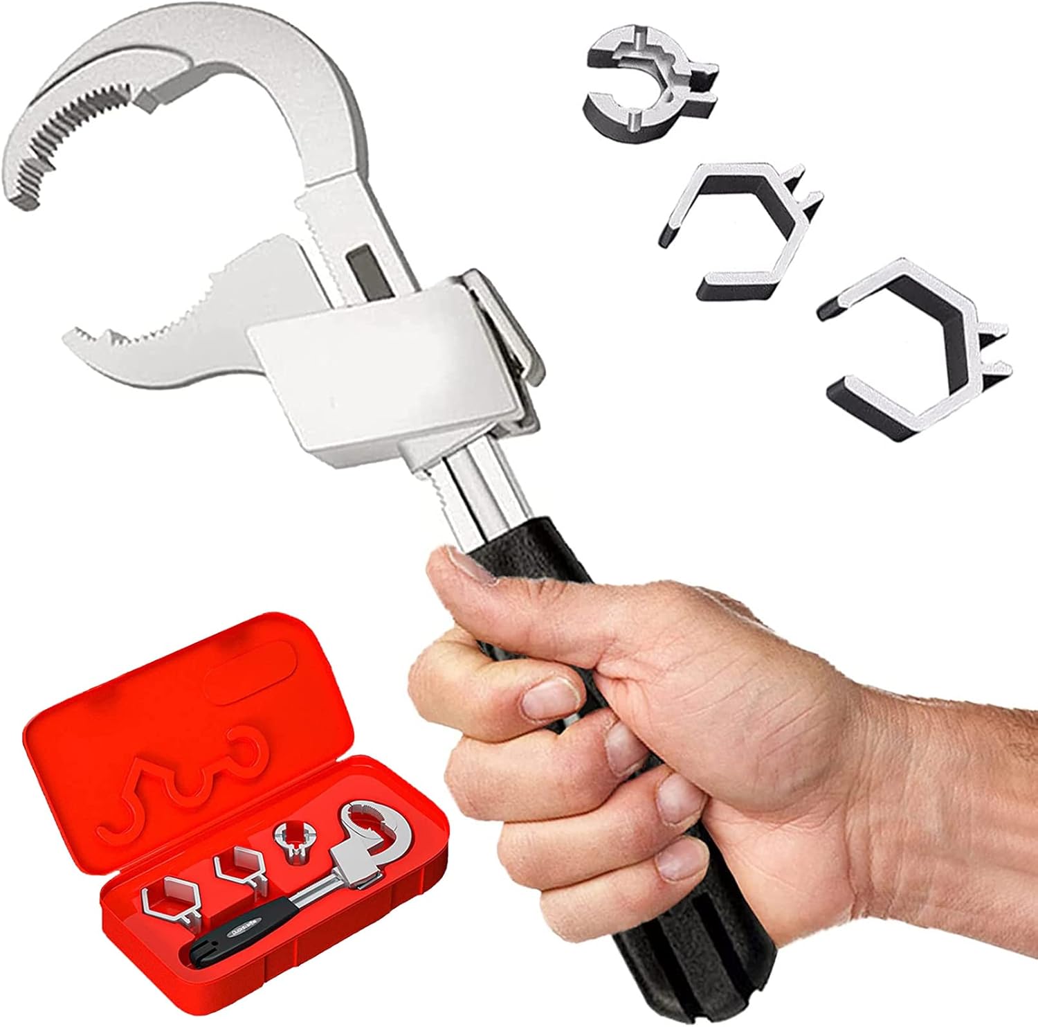 3 in 1 Adjustable DoubleEnded Wrench Multifunctional Bathroom Wrench