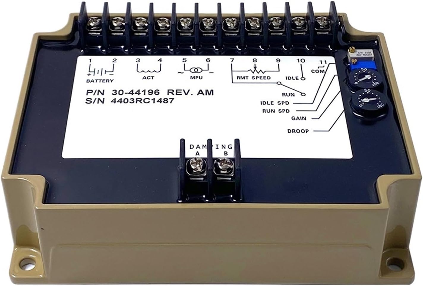 3044196 Diesel Generator Speed Controller Governor Electronic Circuit Board Regulator for Genset Engine & Alternator Parts