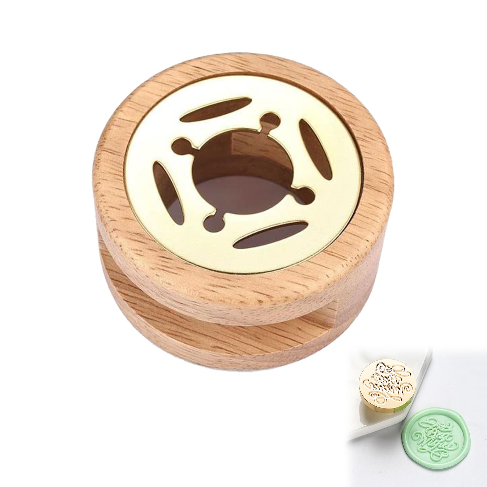 Kit Forno Fusione Ceralacca - Con Cucchiaio E Ago, Per Sigilli Fai-da-te