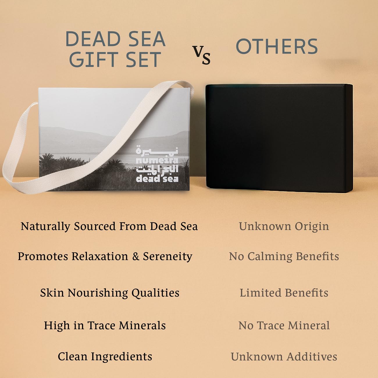 numeira dead sea ギフトボックスセット Numeira Dead Sea Gift Set – Spa Hamper with Dead Sea Bath Salts