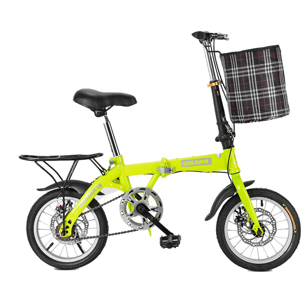14インチ軽量　アルミ折り畳み自転車 Amazon | WXQ折りたたみ自転車 14インチ 6段変速自転車