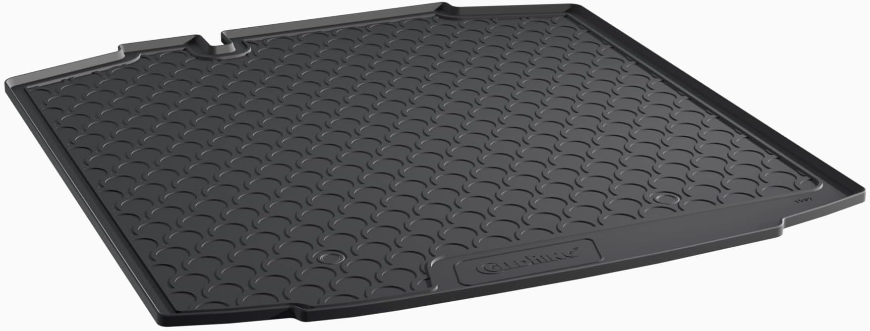 Gledring 1507 Rubbasol (Rubber) Trunk Mat Seat Toledo and Rapid Sedan 2012, Black
