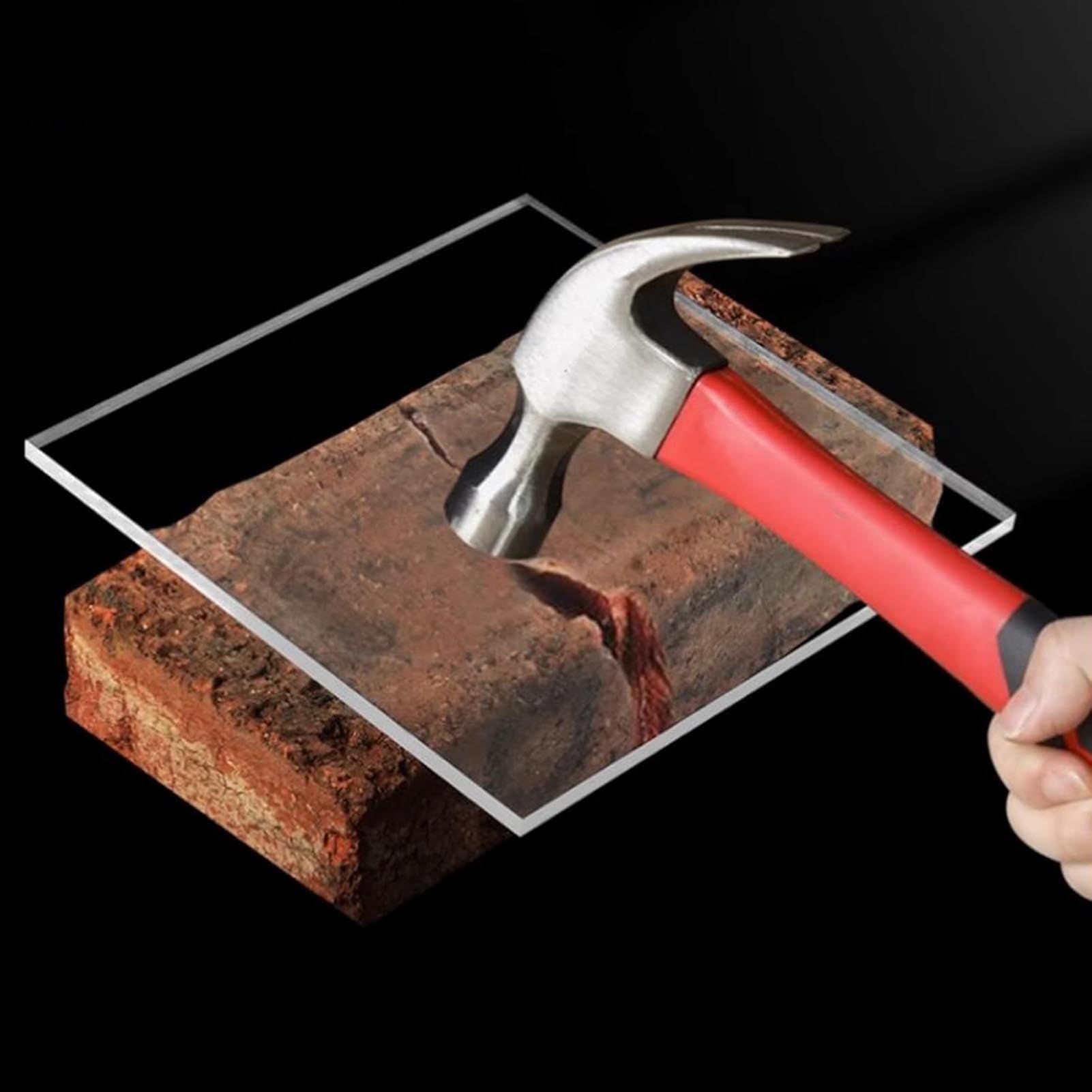 Serra per esterni personalizzabile con lastre in policarbonato da 1 mm, struttura fredda antivento per tettoia (1,2 x 8 m)