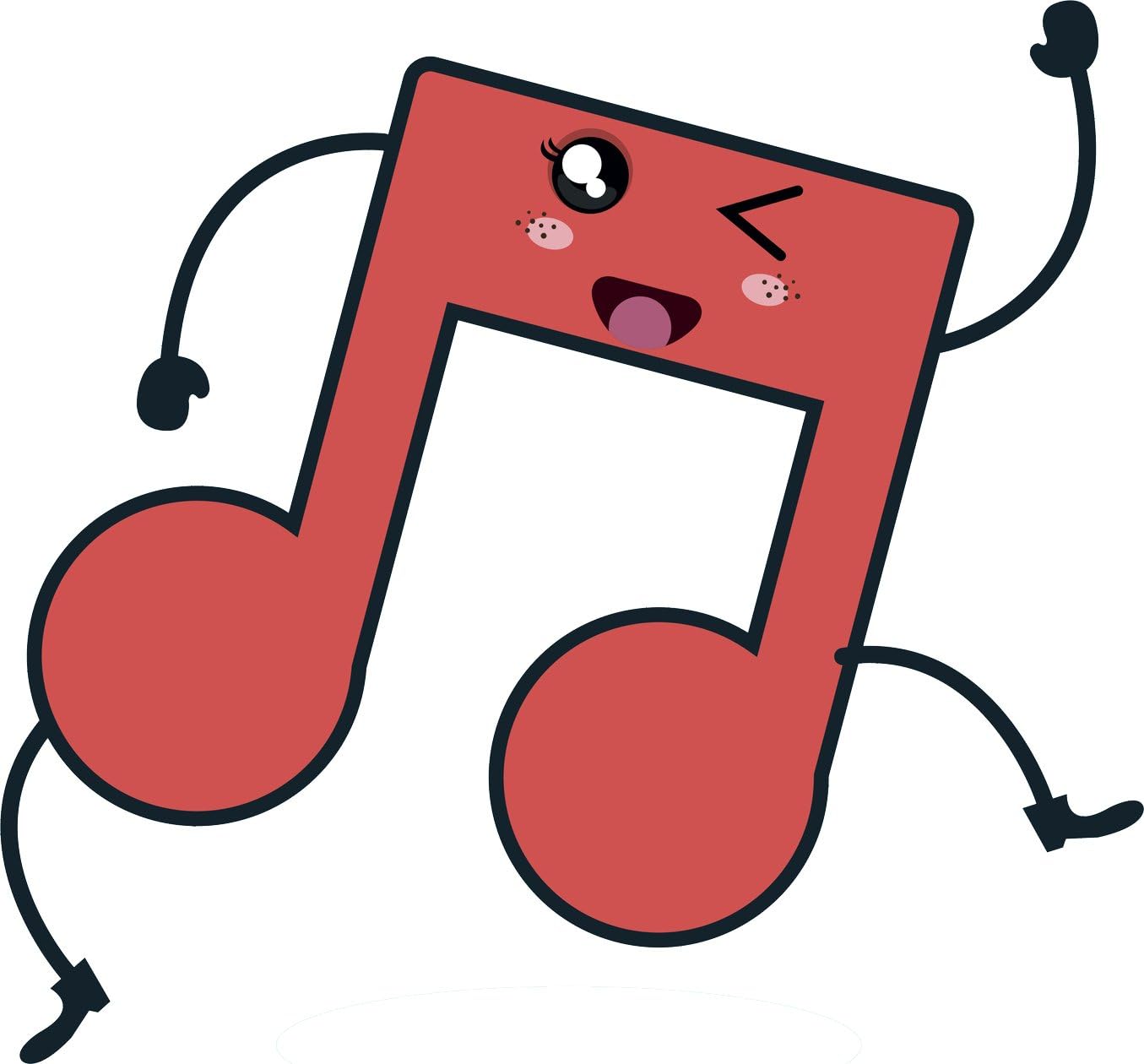 Amazon Com Cute Happy Kawaii Music Note Cartoon Emoji Vinyl Decal Sticker All Sizes Automotive It may appear differently on other platforms. cartoon emoji vinyl decal sticker