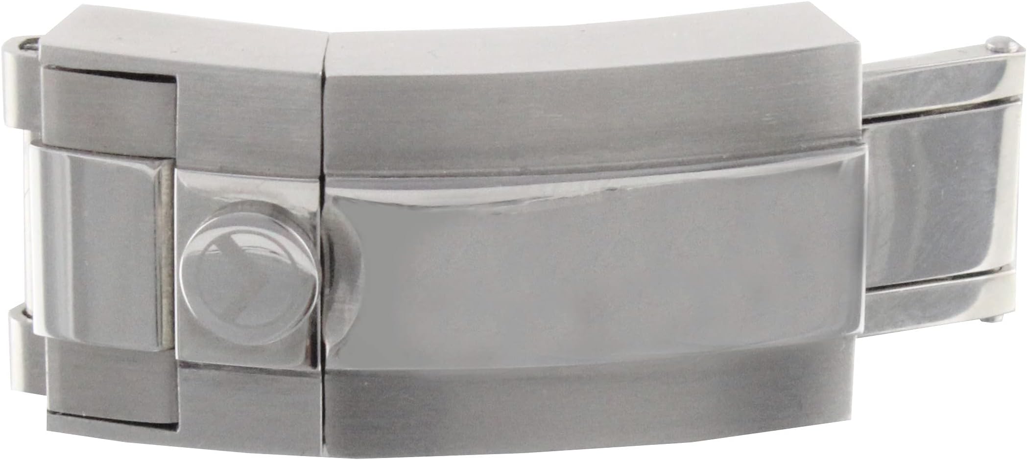 Deployant type buckle with double safety clasp