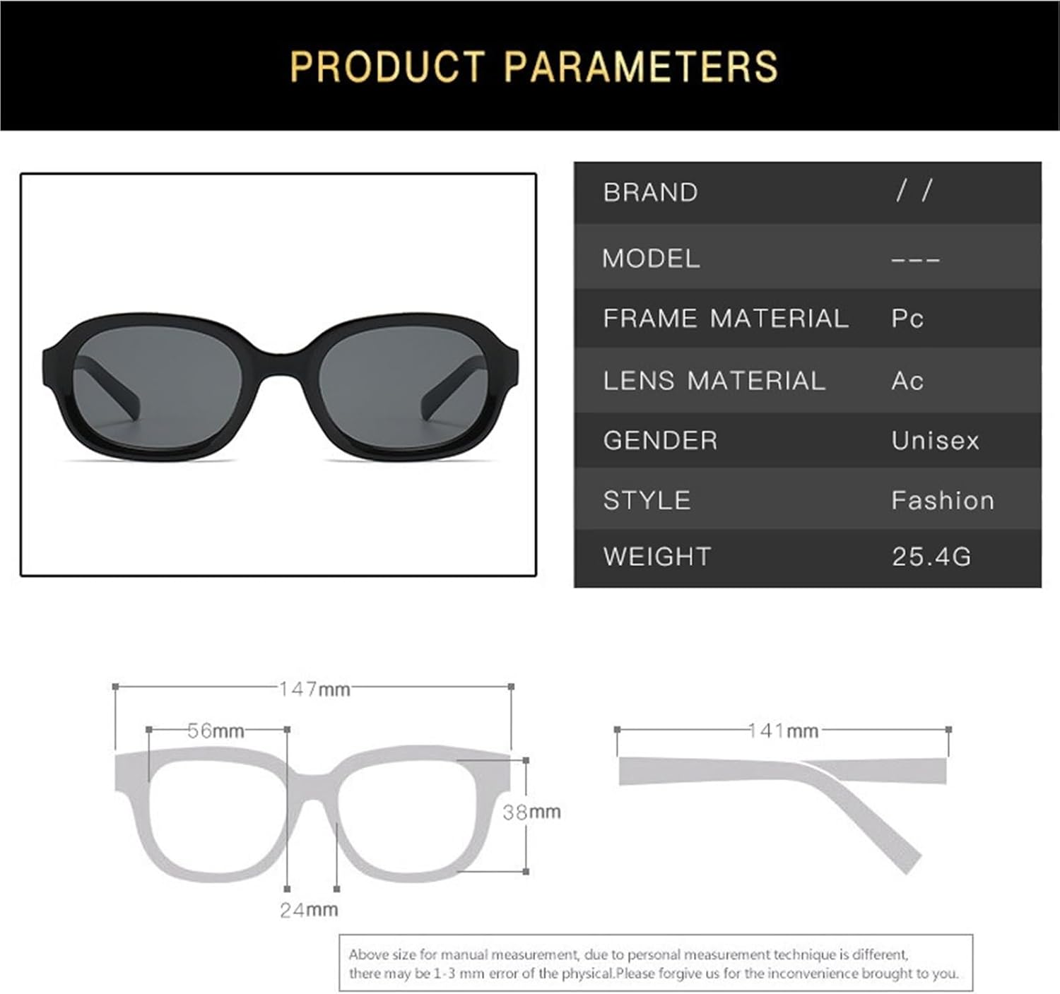 Small Frame Trend Men And Women Sports Sunglasses Commuting Party Decoration Sun Glasses