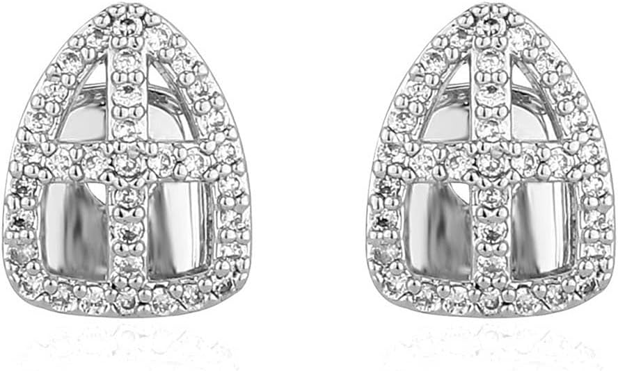 Psivika 2 Piezas Grillz Diamante para Dientes