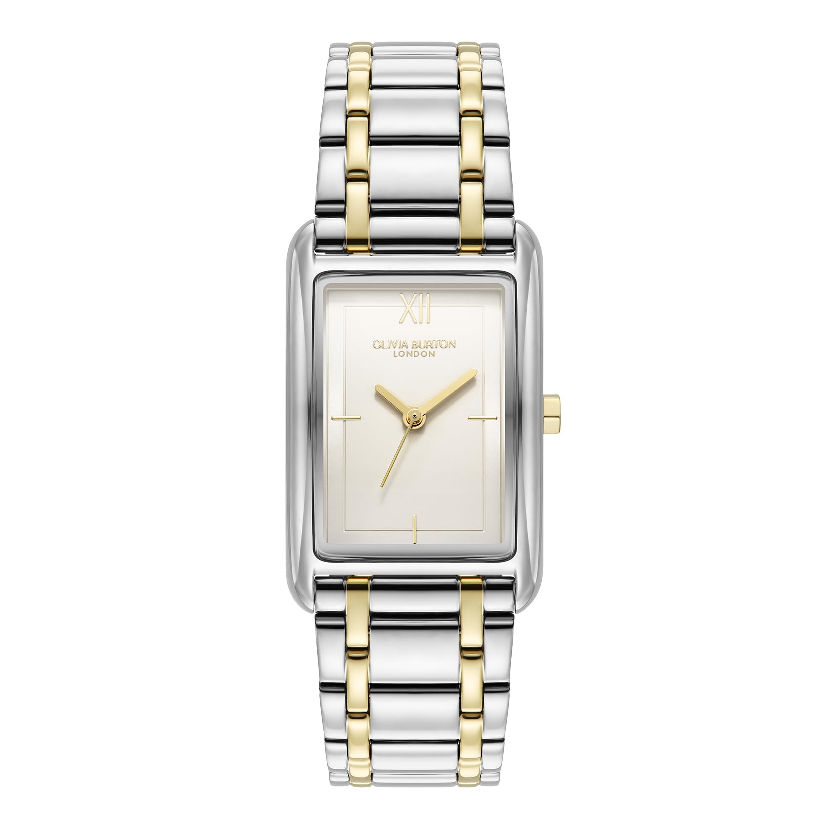 Olivia Burton Grove Silver Gold Watch