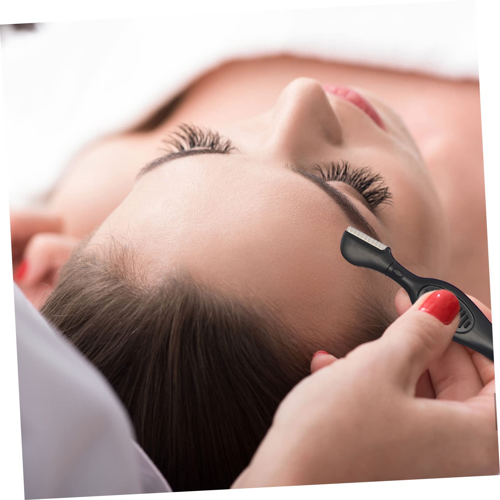 Healeved 72pièces Outils De Taillage Des Sourcils Rasoirs Multipurpose Pour Visage Kit De Acier Avec Couvercles De Rouge Bleu Noir